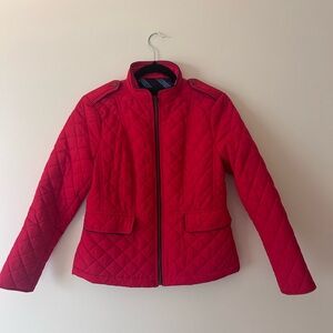 Talbots Red Quilted Women's Jacket